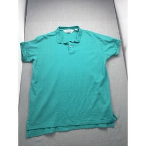 Men's Sears Green Vintage Short Sleeve Polo Shirt - Size XLarge